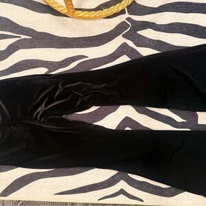 sofia by sofia vergara Black Velvet Trousers